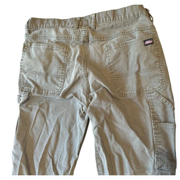 Dickies Work Pants Khaki Carpenter Utility Canvas‎ 38x30 Mens |O1 - Picture 7 of 7